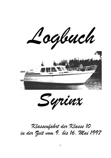 Logbuch 97 - Schule Borchersweg
