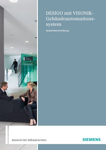 DESIGO mit VISONIK- Gebäudeautomations- system - Siemens