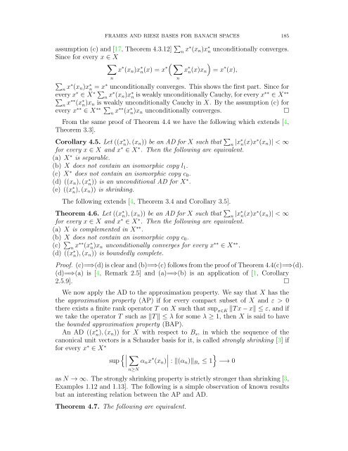 Frames and Riesz bases for Banach spaces, and Banach spaces of ...
