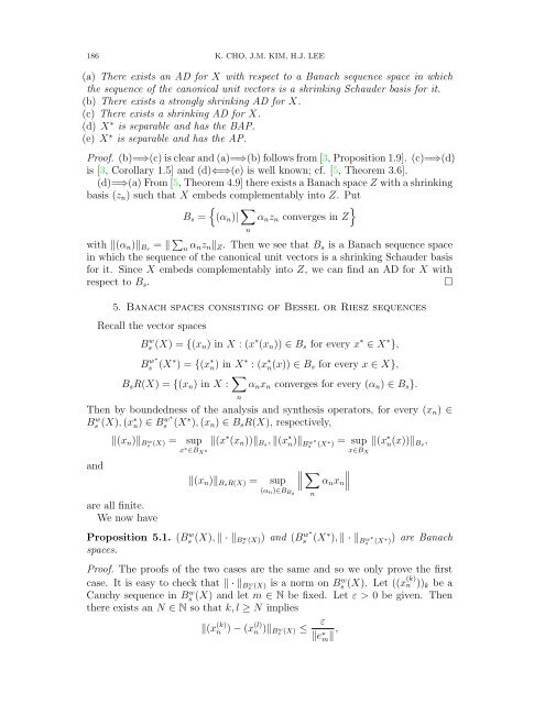 Frames and Riesz bases for Banach spaces, and Banach spaces of ...