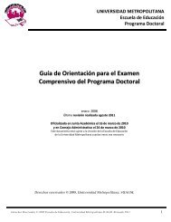 Guía de Orientación para el Examen Comprensivo del Programa ...