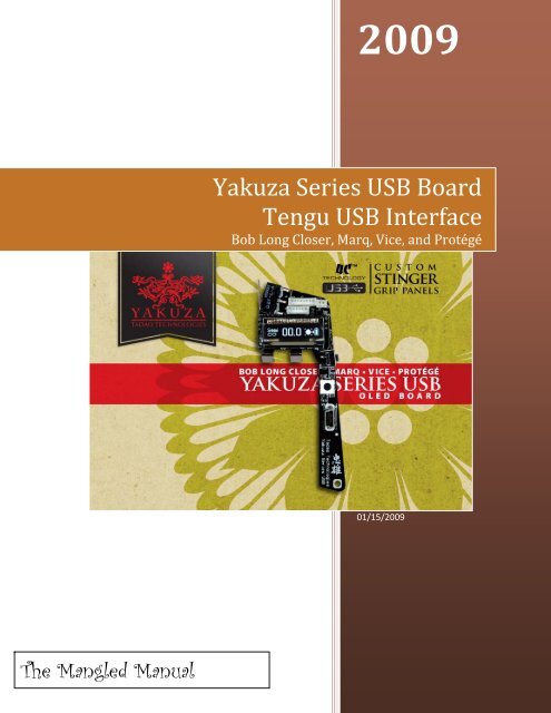 Tengu Software and Yakuza Board - Tadao Technologies