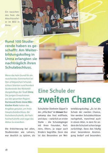 Eine Schule der zweiten Chance - VKU