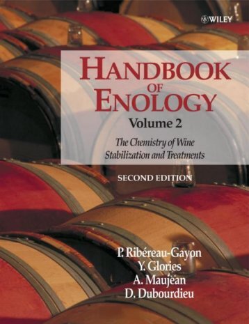 Handbook of Enology : The Chemistry of Wine ... - Vinum Vine