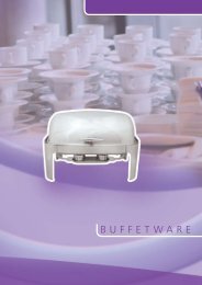 Trenton Buffetware (3MB) - Arafura Catering Equipment