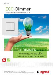 ECO-Dimmer Flyer - Legrand