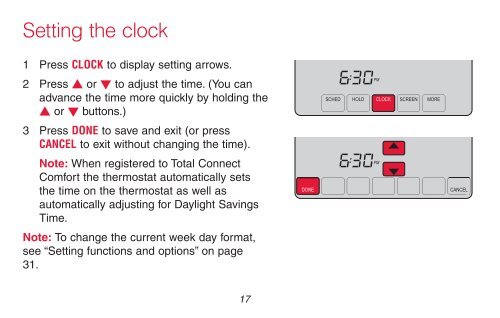 69-2734EFS-01 - TH8320WF Wi-Fi Touchscreen ... - GeoSmart Energy