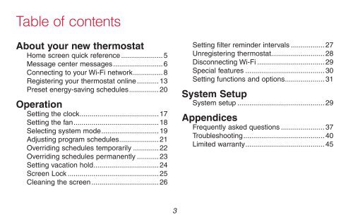 69-2734EFS-01 - TH8320WF Wi-Fi Touchscreen ... - GeoSmart Energy