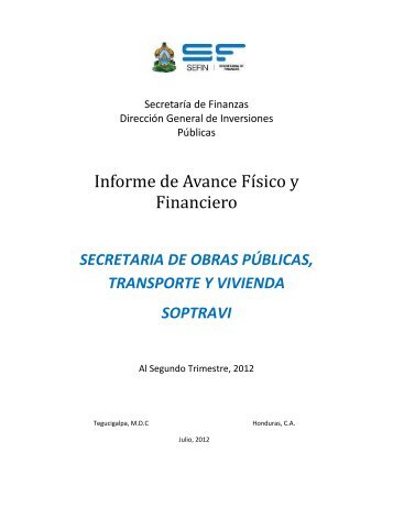 SecretarÃ­a de Obras PÃºblicas, Transporte y Vivienda (SOPTRAVI)