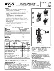 Asco 8314 Solenoid Catalogue.pdf - Apex Distribution Inc.