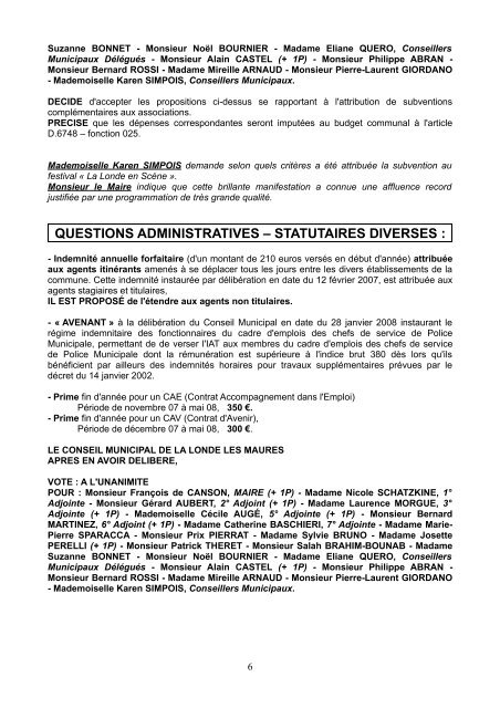 PV CM DU 17 10 08.pdf - Mairie de La Londe les Maures