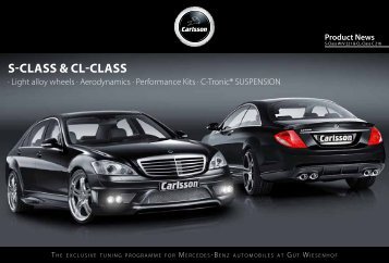 S-ClaSS & Cl-ClaSS - Carlsson Autotechnik