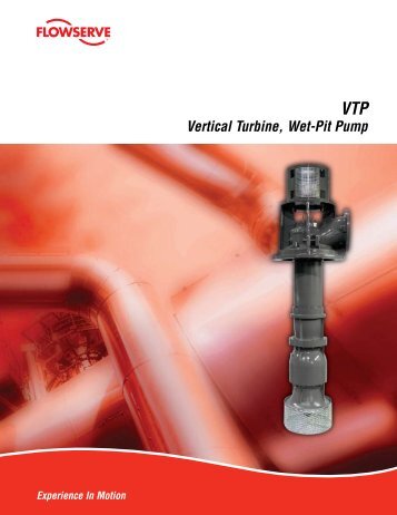 VTP Vertical Turbine, Wet-Pit Pump - TS-Pumpentechnik GmbH
