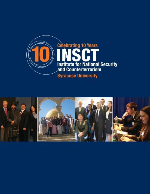 INSCT 10Y Report - Institute for National Security and ...