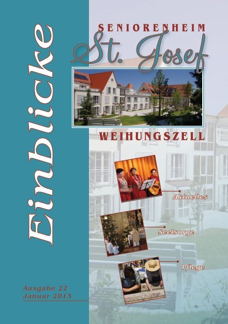 Einblicke Ausgabe 22 Januar 2013 - Seniorenheim St.Josef ...
