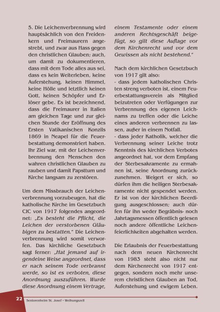 Einblicke Ausgabe 22 Januar 2013 - Seniorenheim St.Josef ...