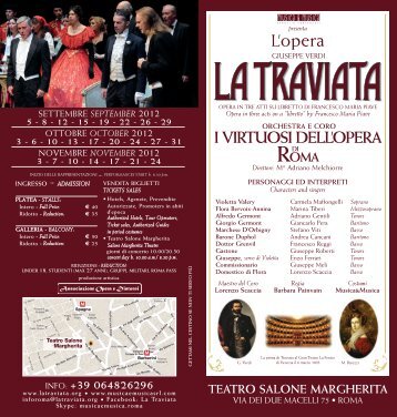 La Traviata - Salone Margherita