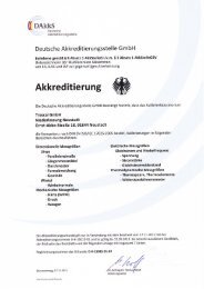 Akkreditierung - Trescal