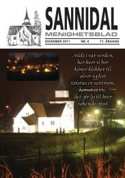 MENIGHETSBLAD - Sannidal Kirke