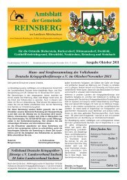 10.10.2011 - der Gemeinde Reinsberg