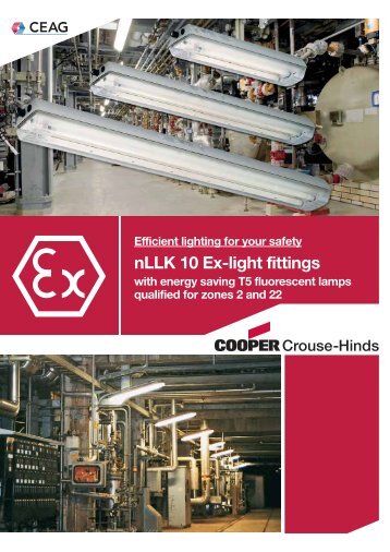 nLLK 10 Ex-light fittings - Cooper Crouse-Hinds
