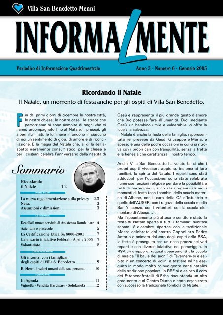 informalmente n. 6 - Suore Ospedaliere