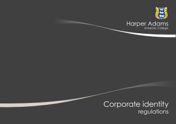 Corporate Identity Regulations - Harper Adams University College