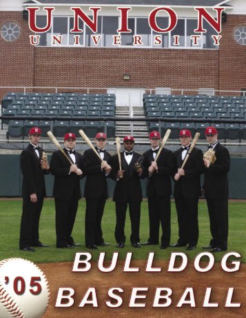 media guide (baseball).indd - Union University