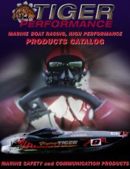 PRODUCTS CATALOG - Tiger Performance Products