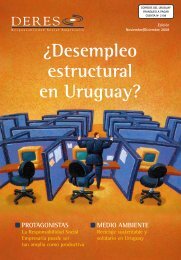 Â¿Desempleo estructural en Uruguay? - Deres