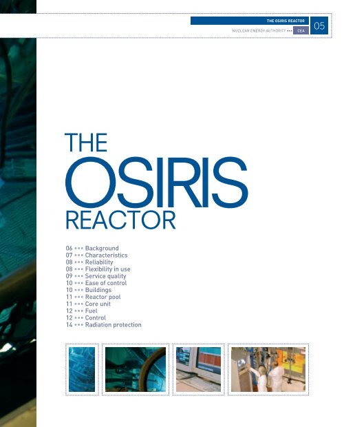 OSIRIS REACTOR - Centre de Cadarache - CEA