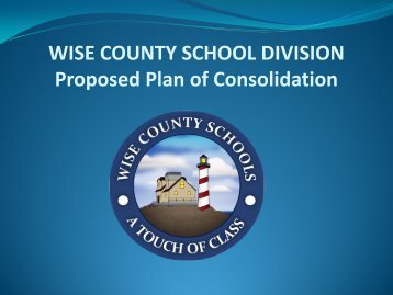 November 16, 2010 - Community Forum - Wise County Public Schools