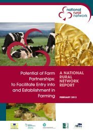 Potential of Farm Partnerships: to Facilitate Entry into and ... - Teagasc