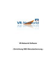 Anleitung VR Networld SW