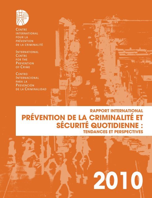 prÃ©vention de la criminalitÃ© et sÃ©curitÃ© quotidienne - International ...