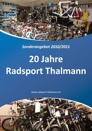 R EN N V ELO B M C 2010  - Radsport Thalmann