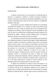 25 LENGUA CASTELLANA Y LITERATURA I y II INTRODUCCIÃN ...