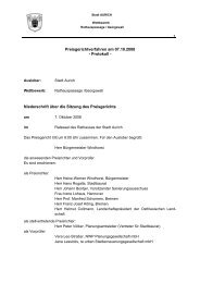 Protokoll des Preisgerichtes - NWP Planungsgesellschaft mbH