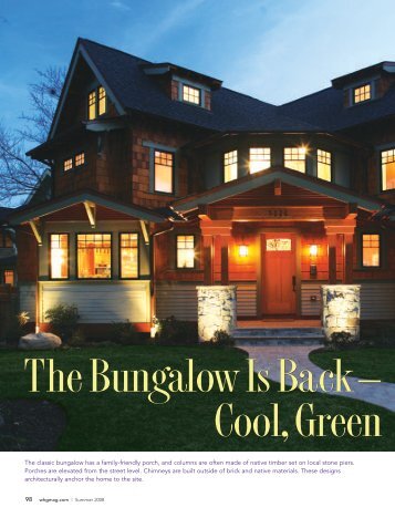 The classic bungalow has a family-friendly porch, and columns are ...