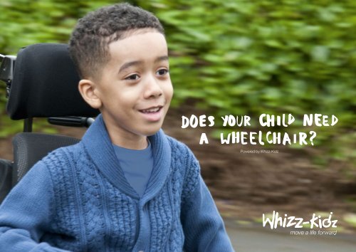 PDF of the leaflet here - Whizz-Kidz