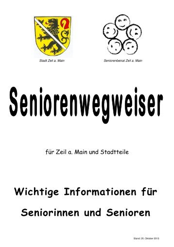 Seniorenwegweiser - Stadt Zeil a. Main