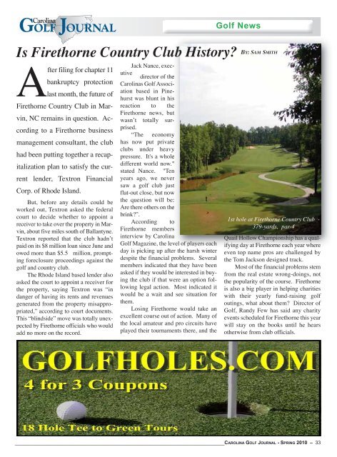 Edgewater Golf Club - Play Best Golf Courses in Charlotte, NC