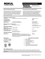 Technical Product Information - TLP Insulation