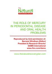 the role of mercury in periodontal disease and - Jace Medical Clinic