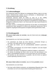 2. Unsere Leitvorstellungen und Erziehungsziele - Geisweider Schule