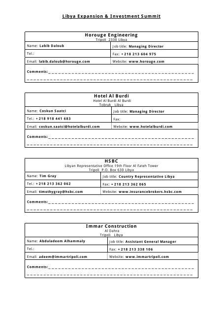 Delegate Directory