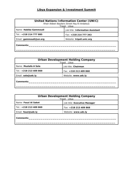 Delegate Directory