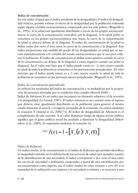 Desigualdad Social y Equidad en Salud: Perspectivas Internacionales