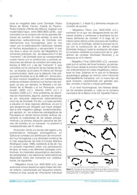El fenómeno tumular y megalítico en Galicia - Páxinas persoais ...
