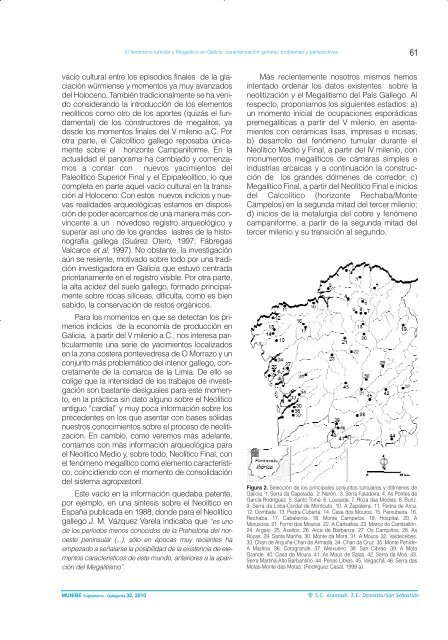 El fenómeno tumular y megalítico en Galicia - Páxinas persoais ...